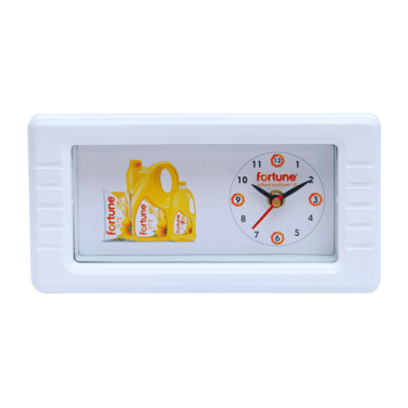 Plastic table clock