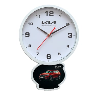 Advertising wall clock
