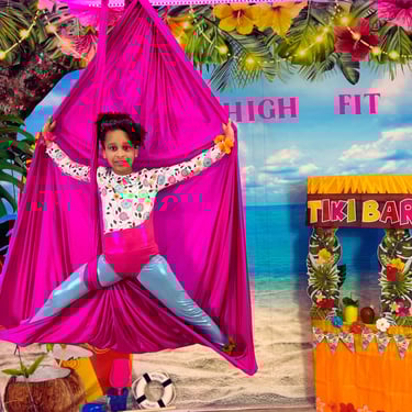 kids aerial classes long island hammock silk