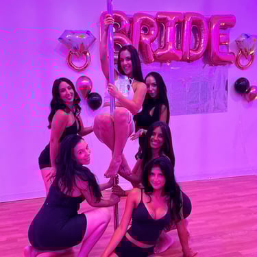 Long Island bride-bachelorette-pole-dancing sexy twerk-party-long-island