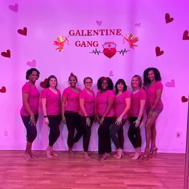 long island fun girls-night-valentine-pole-party