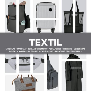 PORTADA DE UN CATÁLOGO DE PRODUCTOS TEXTILES