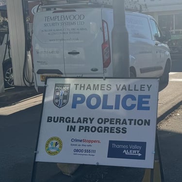Templewood Security Systems Thames Valley Police March 2025