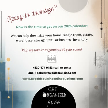 Consignment, downsizing, business liquidation, estate, storage unit liquidation