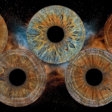 Eye et Picture iris 5 personnes en famille