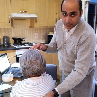 Administering targeted back pain treatment in Leicester.
