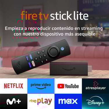 Amazon Fire TV Stick Lite con mando por voz Alexa |