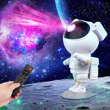 Proyector Estrellas, Astronauta Proyector Galaxy,Luz Nocturna Infantil decoracion ninos