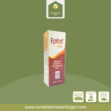 Kemasan kosmetik kotak serum Rumah Kemasan Bogor