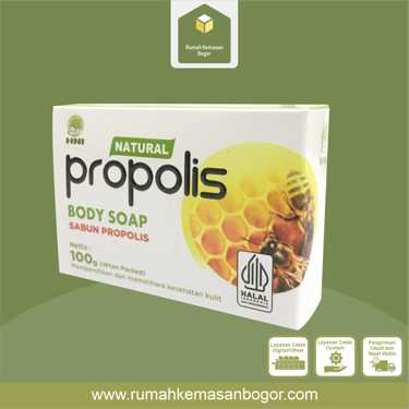 Kemasan kosmetik kotak sabun Rumah Kemasan Bogor