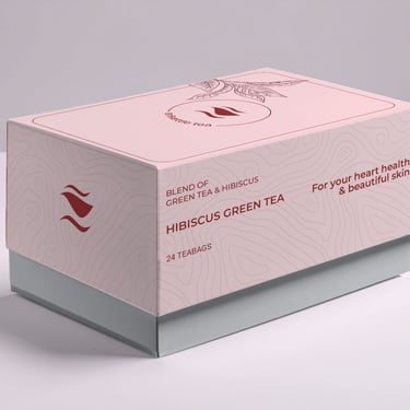 Srikkettle Hibiscus Geen Tea Blend for Health