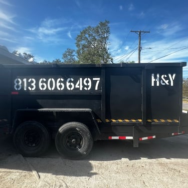 7x14 Dumpster Trailer Rental Tampa