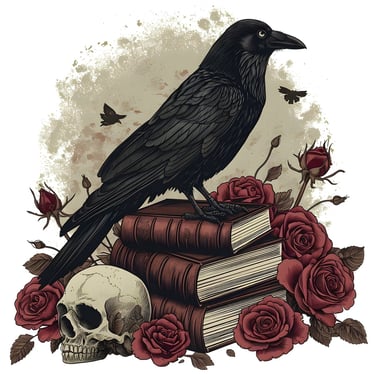 Never More, el cuervo de Poe