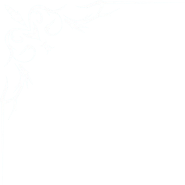 Elément décoratif - coin stylisé gothique - Carine Henry.