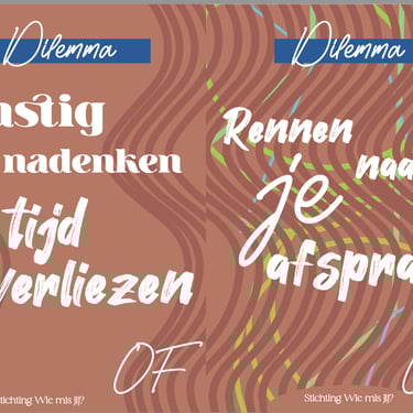 Rouw kent geen haast: een campagne die zich richt op dat iedereen zijn eigen tijd moet nemen.