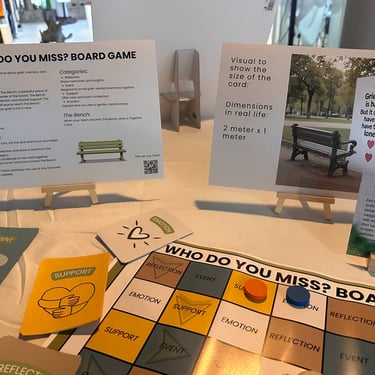 The Bench;een campagne gericht op het in het openbaar in gesprek zijn over verdriet