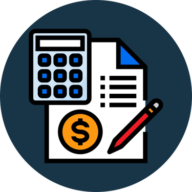 Payroll account icon