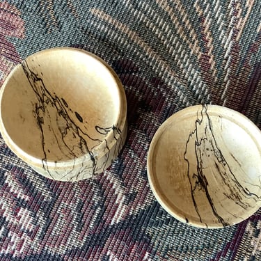 Spalted Tamarind Lidded Box Interiors