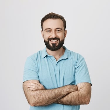 Carlos feliz porque o site FITCOMSAÚDE ajudou ela perder peso