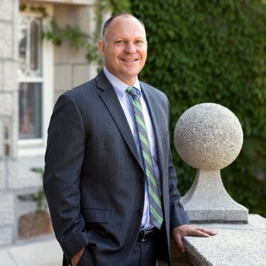 Evan Lipp headshot, VP of Enrollment Management at Marymount University