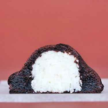 Coconut Filled Chocolate Cookies