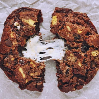 Pothole Cookies (aka Rocky Road Cookies)