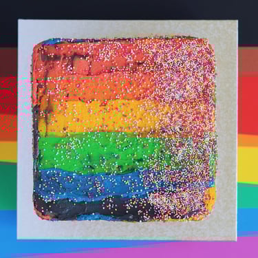 PRIDE Rainbow Cake