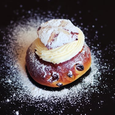 Hot cross semlor