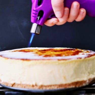 Baked Creme Brulee Cheesecake