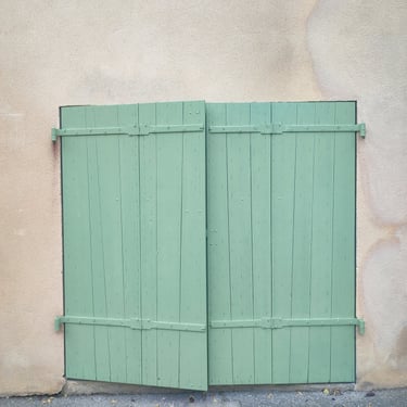 peinture volets exterieur à pertuis