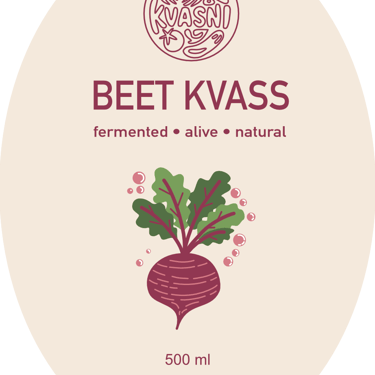 Rótulo ilustrado desenvolvido para produto alimentar artesanal.