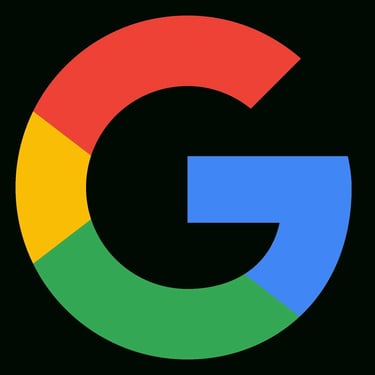 a google search engine logo with the google logo