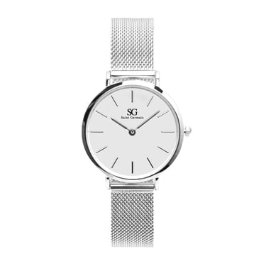Relógio Feminino Harlem Prata Saint Germain