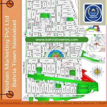 a map of a city with a map of the area