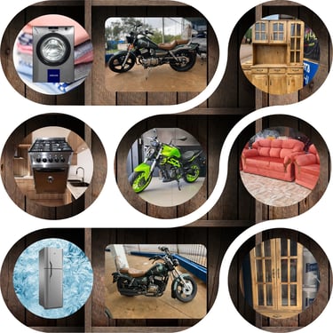a bunch of different types of furniture and furniture