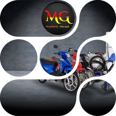 a group of motorcycles parked in front of a building