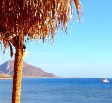 Sea view to Mahash from Bedouin star Ras shitan