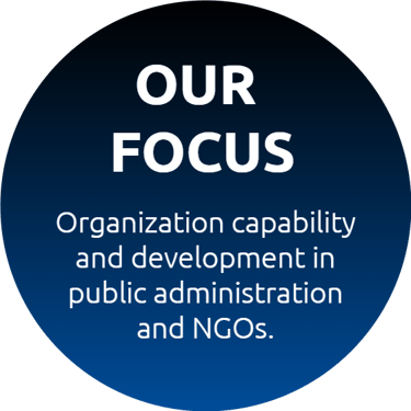 Organization Capability and development in public administration and NGOs