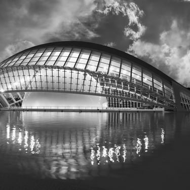 Hemispheric building, Valencia, Spain, photography by Philip Preston