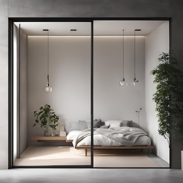 Drzwi przesuwne z jednym szkłem