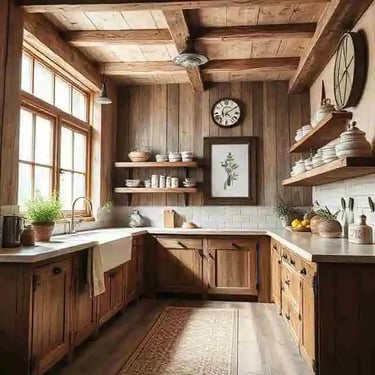 Cozy Rustic Kitchen Ideas: A Guide to Warm, Natural Designs