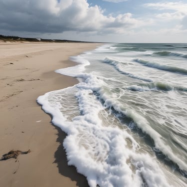 A vibrant display of colorful t-shirts and sweatshirts hanging on a rack in a cozy shop.