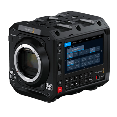 a blackmagic camera with a blackmagic camera