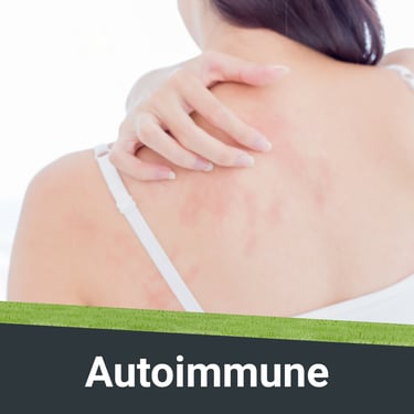 Visual representation of Autoimmune Conditions