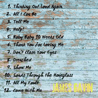 Track List - Back Cover