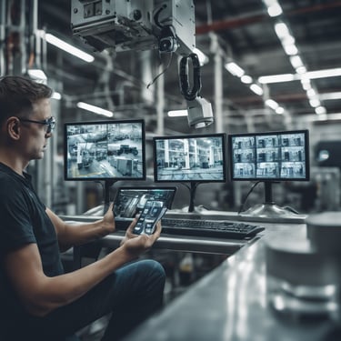 person using black laptop computer