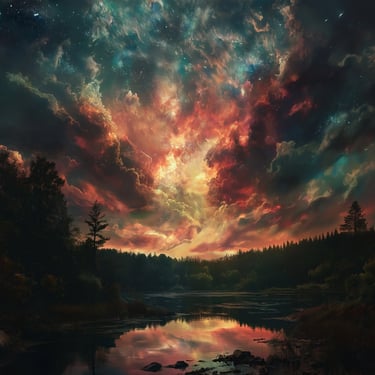 weather cloud rain blood fire lightning magic storm earthquake natural disaster paranormal angel