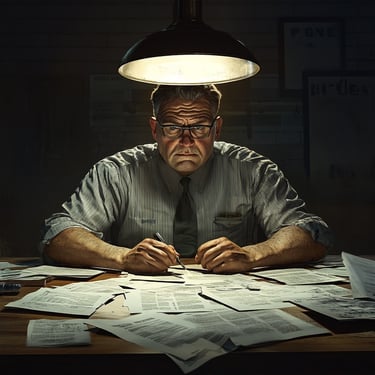 mean cruel jerk asshole boss master tyrant supervisor crime criminal betray backstab traitor evil