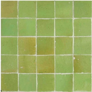 Zelliges citron-vert