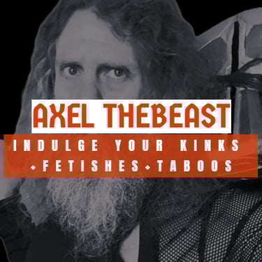 a banner for Axel TheBeast website